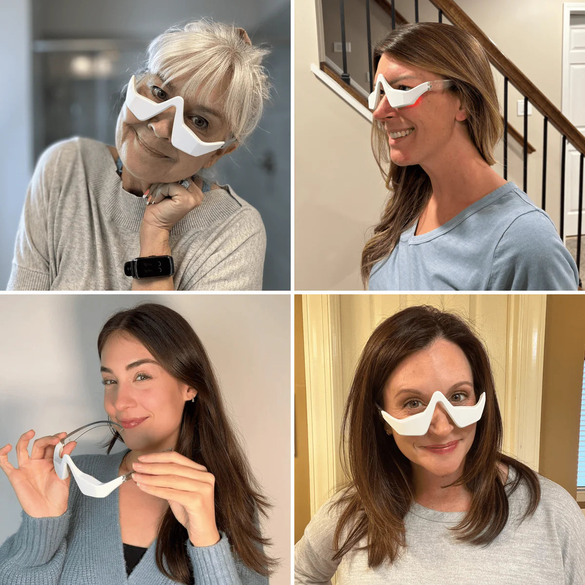 Clarvée EyeRevive® — Terapia LED + EMS para Eliminar Bolsas y Ojeras